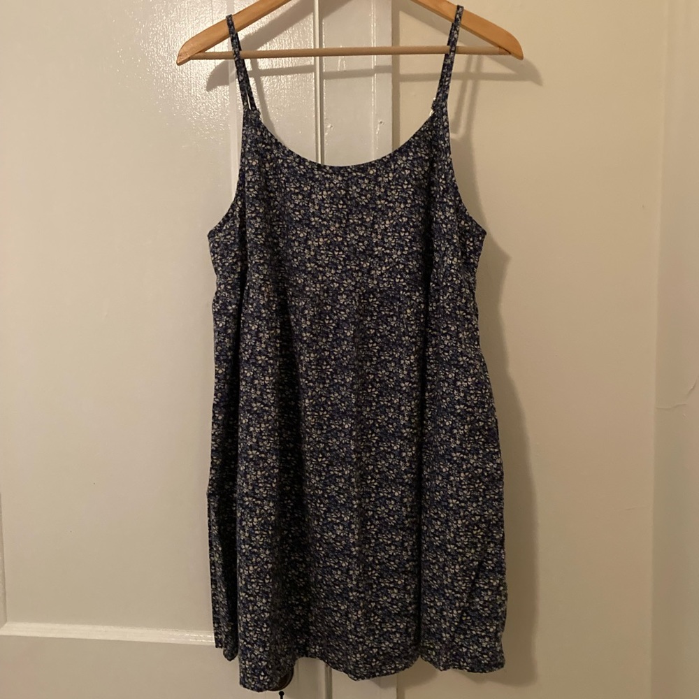 Wild fable Blue Floral Babydoll Dress
